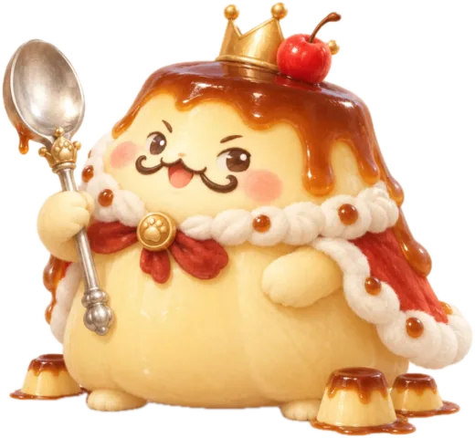 こプリンの絵